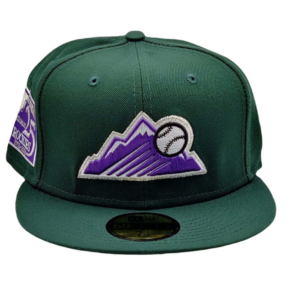 New Era 59Fifty Colorado Rockies 25th Anniversary Patch Fitted Hat