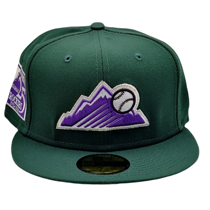 New Era 59Fifty Colorado Rockies 25th Anniversary Patch Fitted Hat
