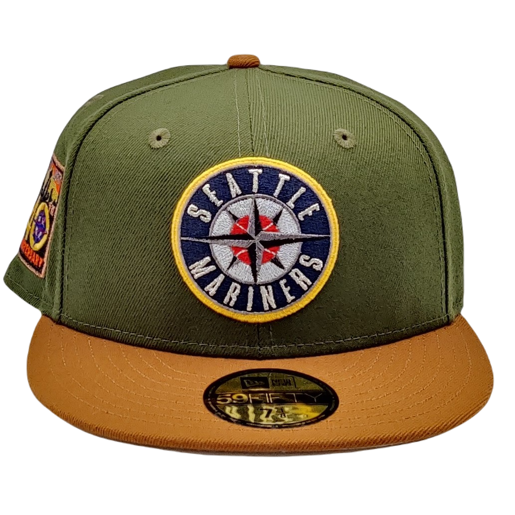 New Era 59Fifty Seattle Mariners 40th Anniversary Patch Fitted Hat