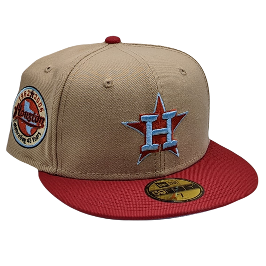 New Era 59Fifty Houston Astros 45th Anniversary Patch Fitted Hat