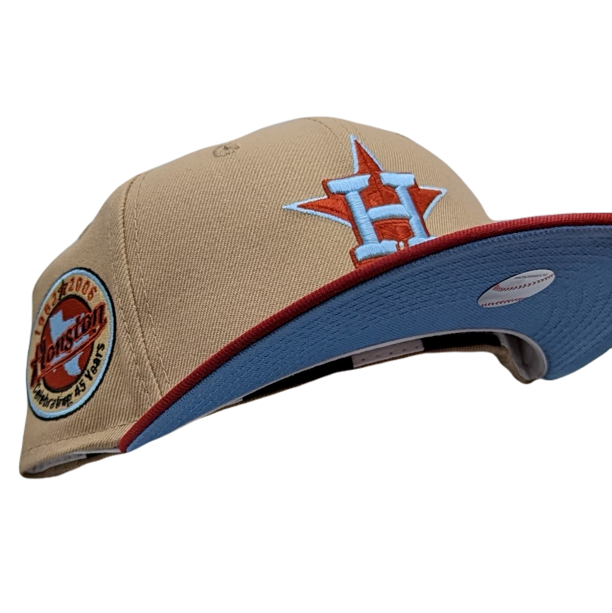 New Era 59Fifty Houston Astros 45th Anniversary Patch Fitted Hat