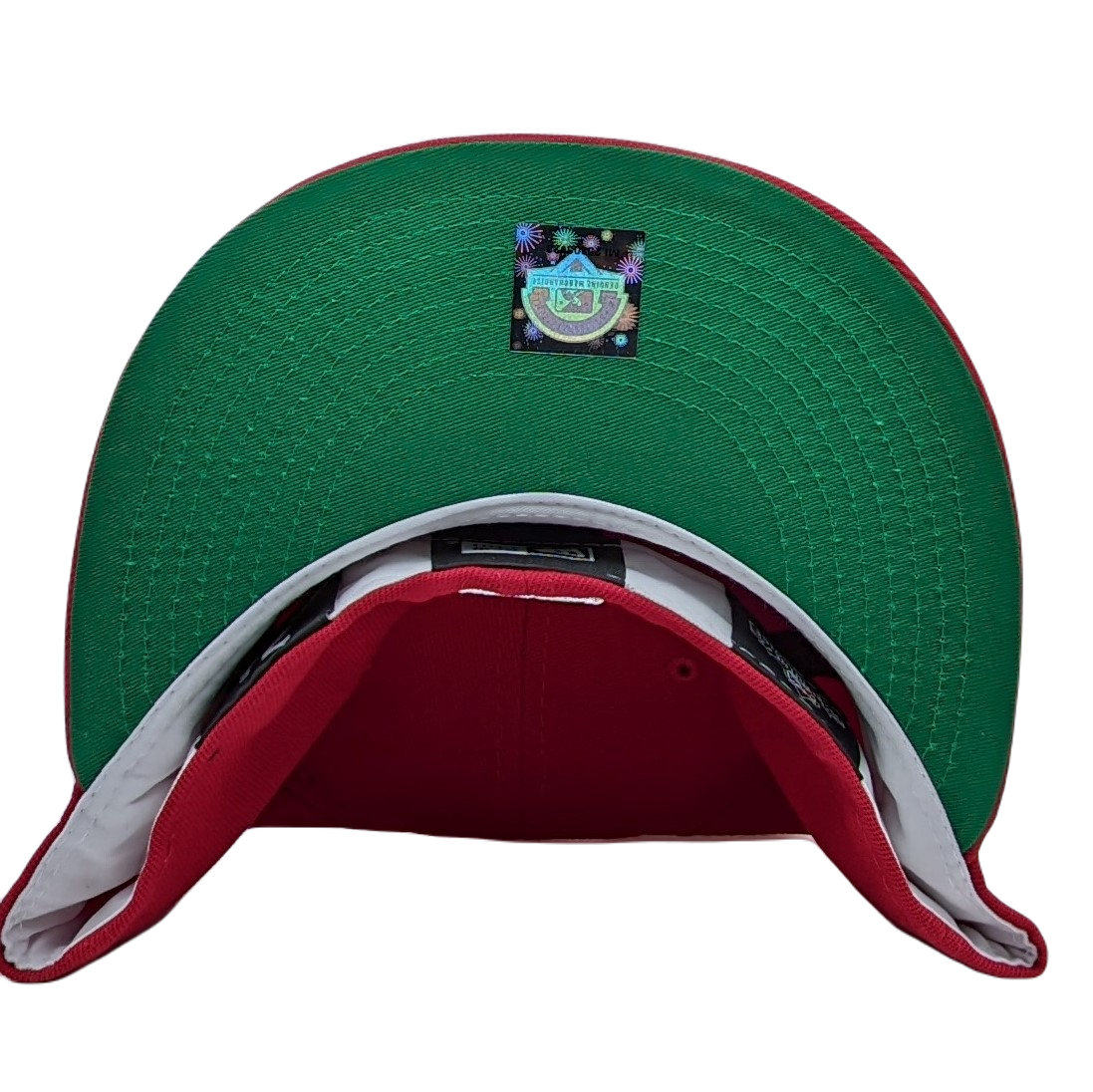 New Era 59Fifty Buffalo Bisons Red with Green UV Fitted Hat
