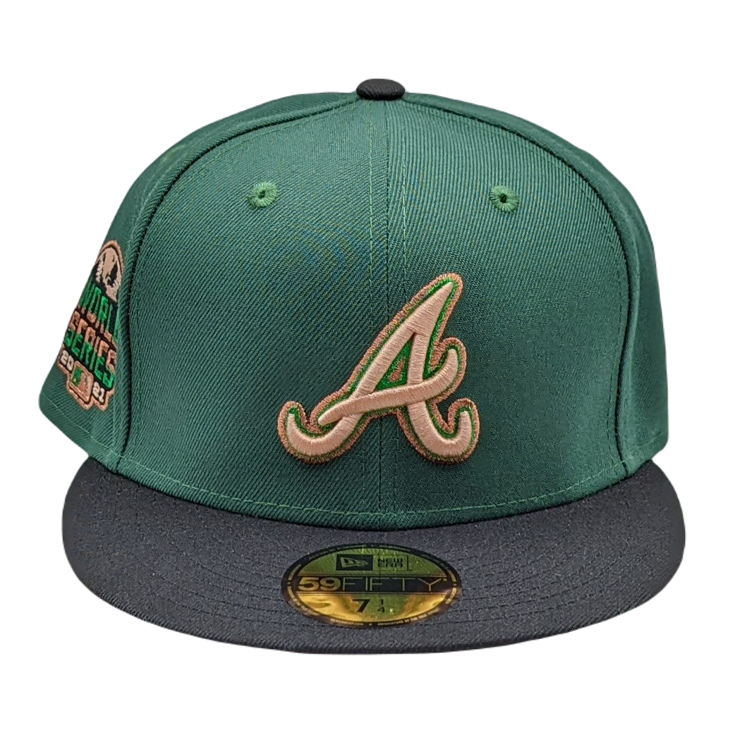 New Era 59Fifty Atlanta Braves 2021 World Series Patch Fitted Hat