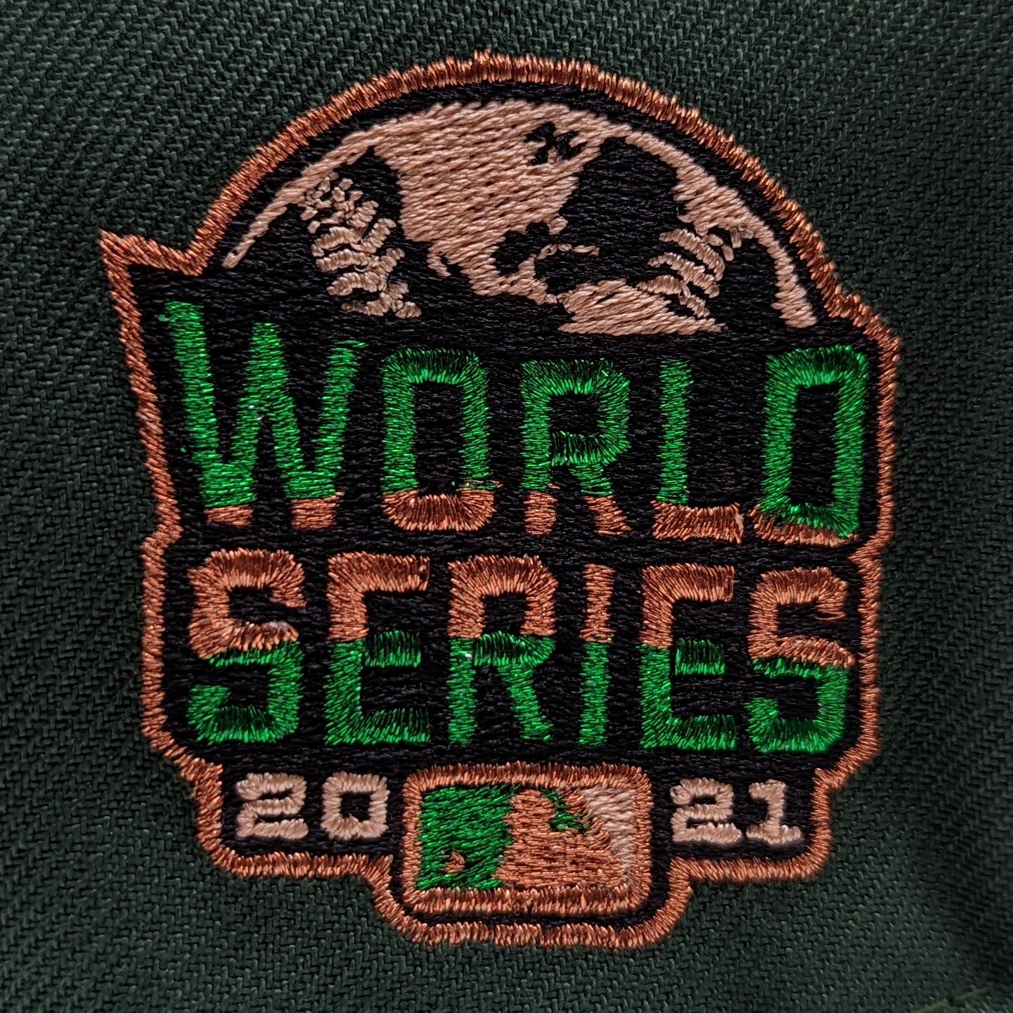 New Era 59Fifty Atlanta Braves 2021 World Series Patch Fitted Hat