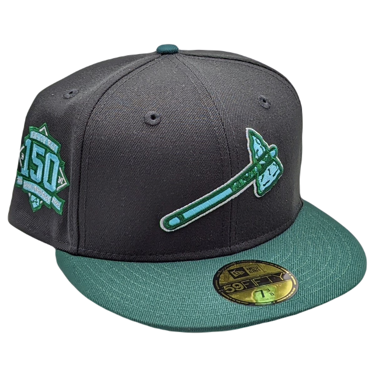 New Era 59Fifty Atlanta Braves 150th Anniversary Patch Fitted Hat