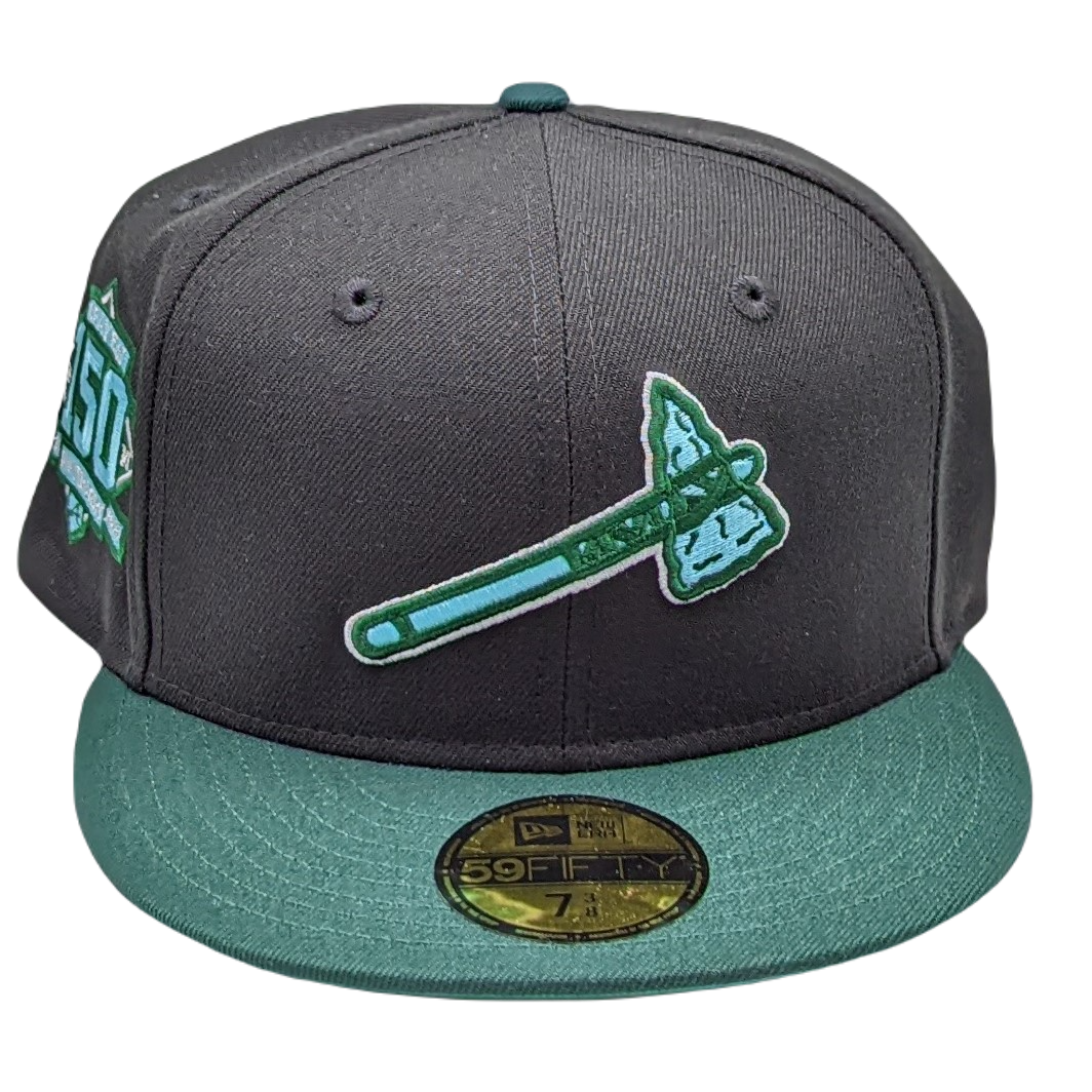 New Era 59Fifty Atlanta Braves 150th Anniversary Patch Fitted Hat