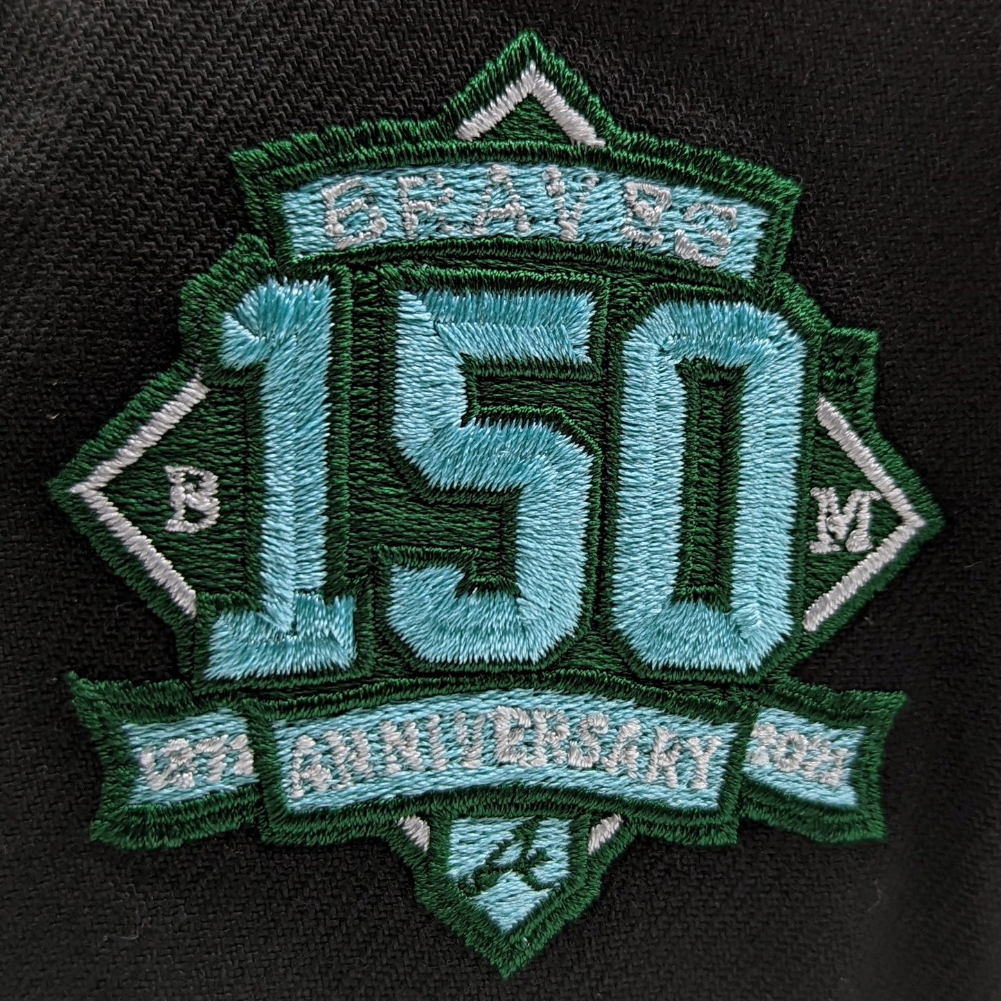 New Era 59Fifty Atlanta Braves 150th Anniversary Patch Fitted Hat