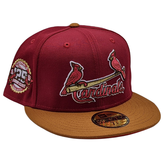 New Era 59Fifty St. Louis Cardinals 125th Anniversary Patch Fitted Hat