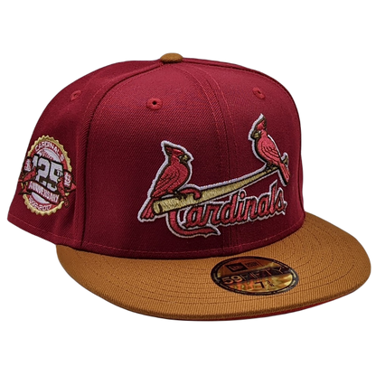 New Era 59Fifty St. Louis Cardinals 125th Anniversary Patch Fitted Hat
