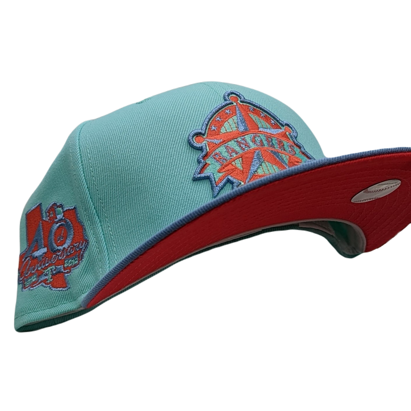 New Era 59Fifty Texas Rangers 40th Anniversary Patch Fitted Hat