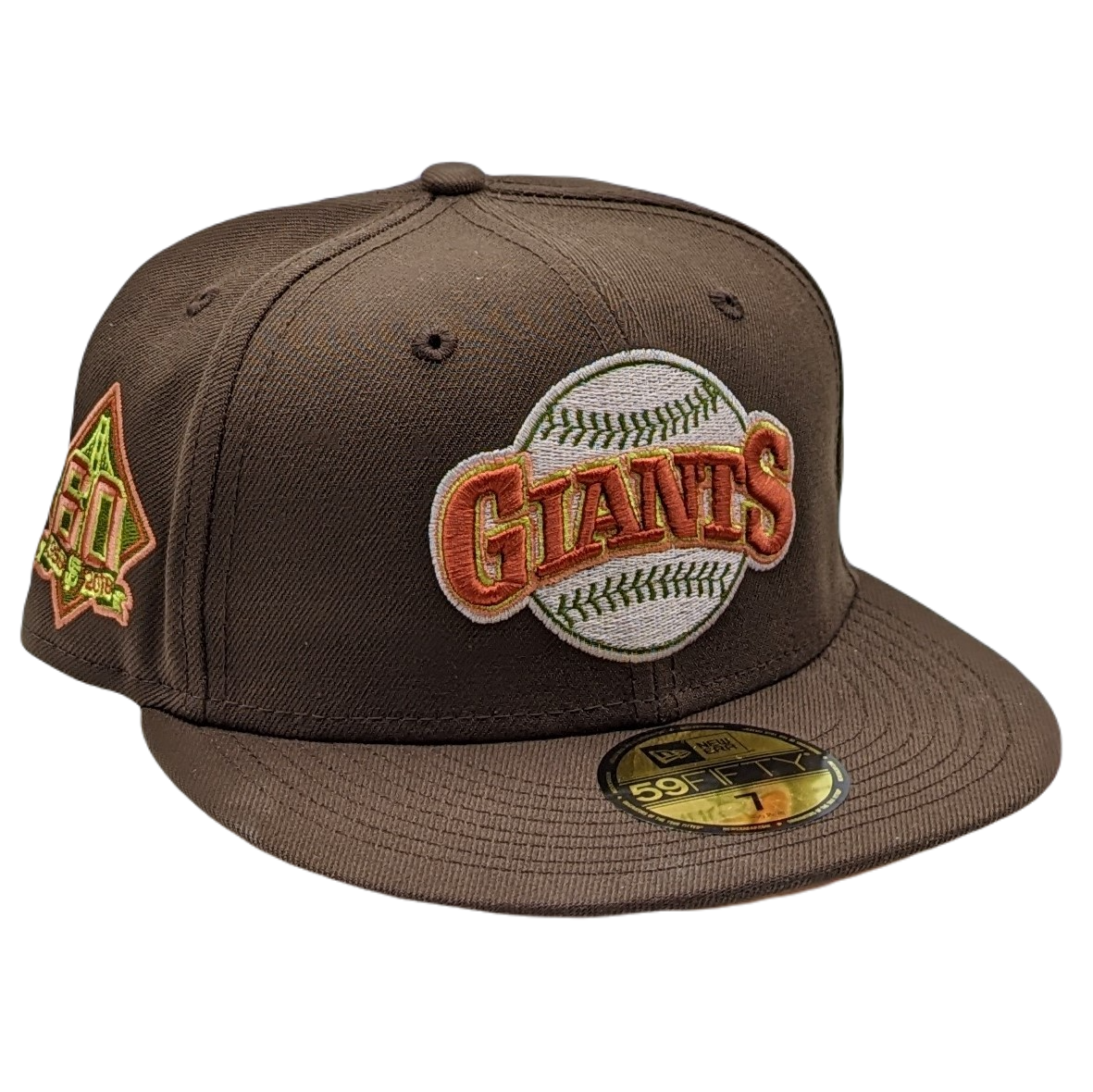 New Era 59Fifty San Francisco Giants 60th Anniversary Patch Fitted Hat
