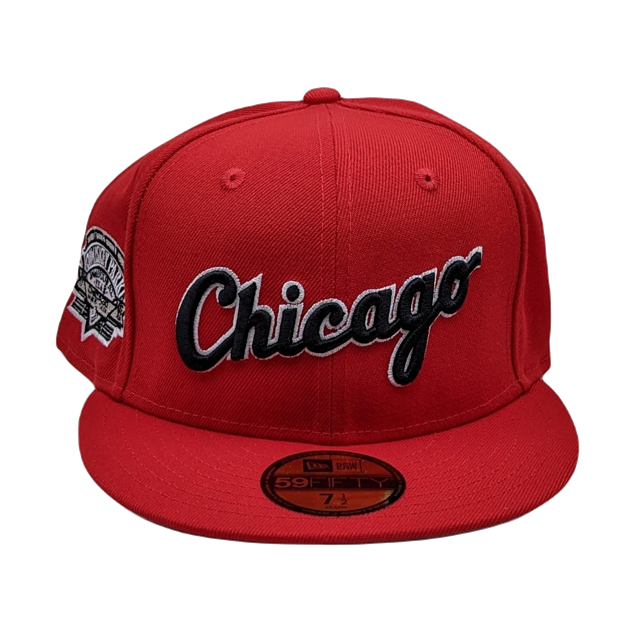 New Era 59Fifty Chicago White Sox Comiskey Park Inaugural Year Patch Fitted Hat