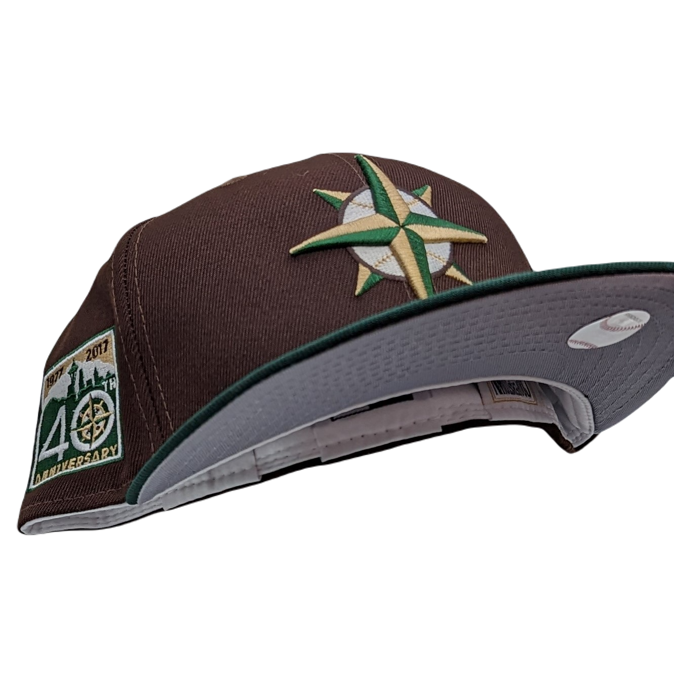 New Era 59Fifty Seattle Mariners 40th Anniversary Patch Fitted Hat