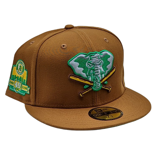 New Era 59Fifty Oakland Athletics 40th Anniversary Patch Fitted Hat