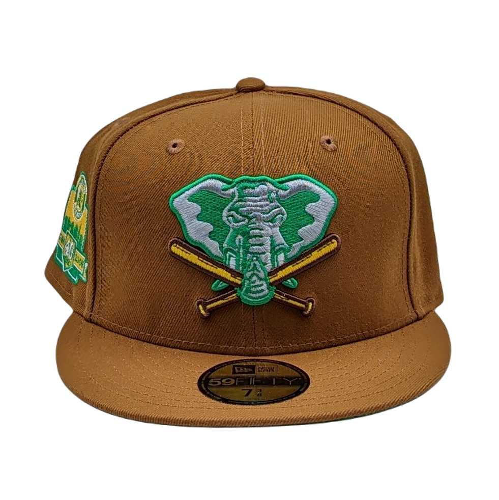 New Era 59Fifty Oakland Athletics 40th Anniversary Patch Fitted Hat