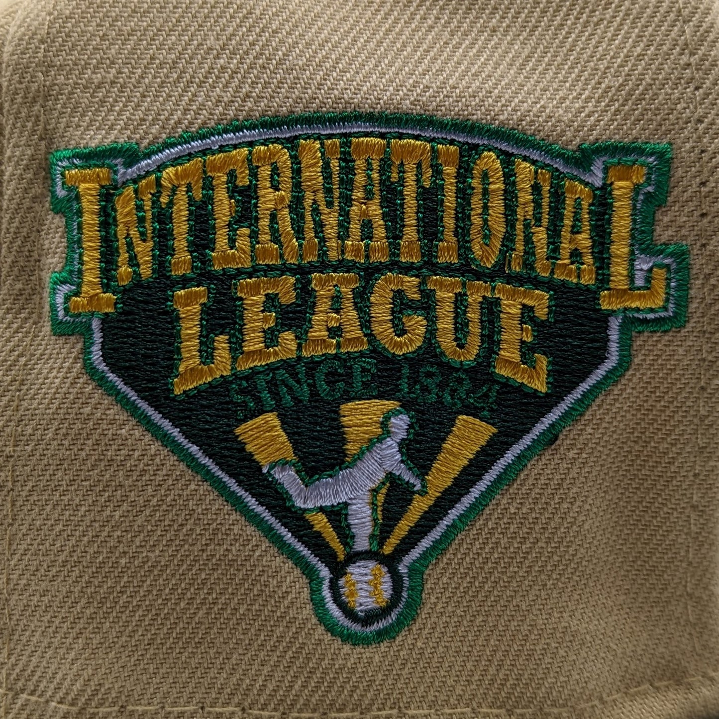 New Era 59Fifty Buffalo Bisons International League Patch Script Logo Fitted Hat