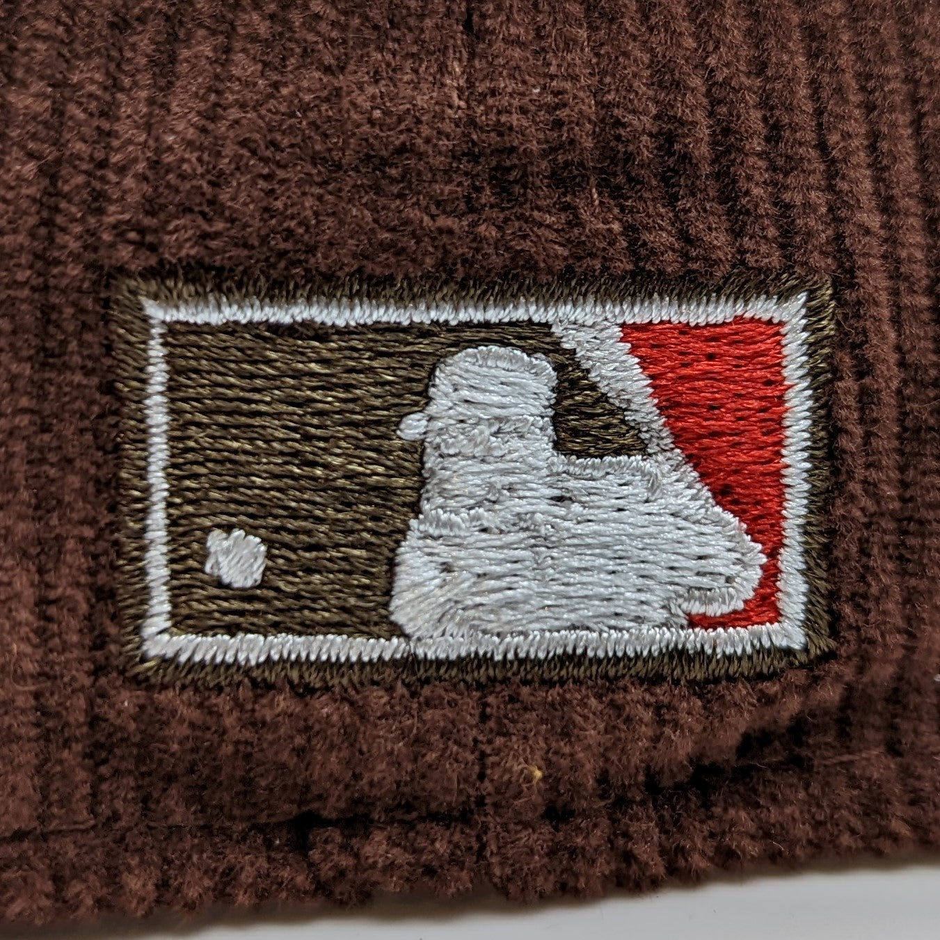 New Era 59Fifty Atlanta Braves 30th Season in Atlanta Patch Corduroy Fitted Hat