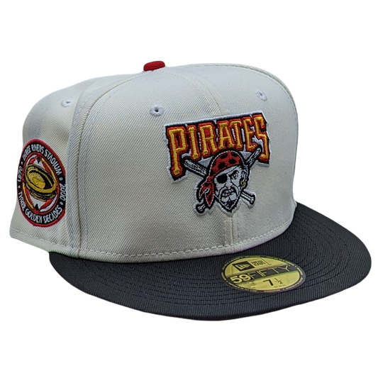 New Era 59Fifty Pittsburgh Pirates Three Golden Decades Patch Fitted Hat