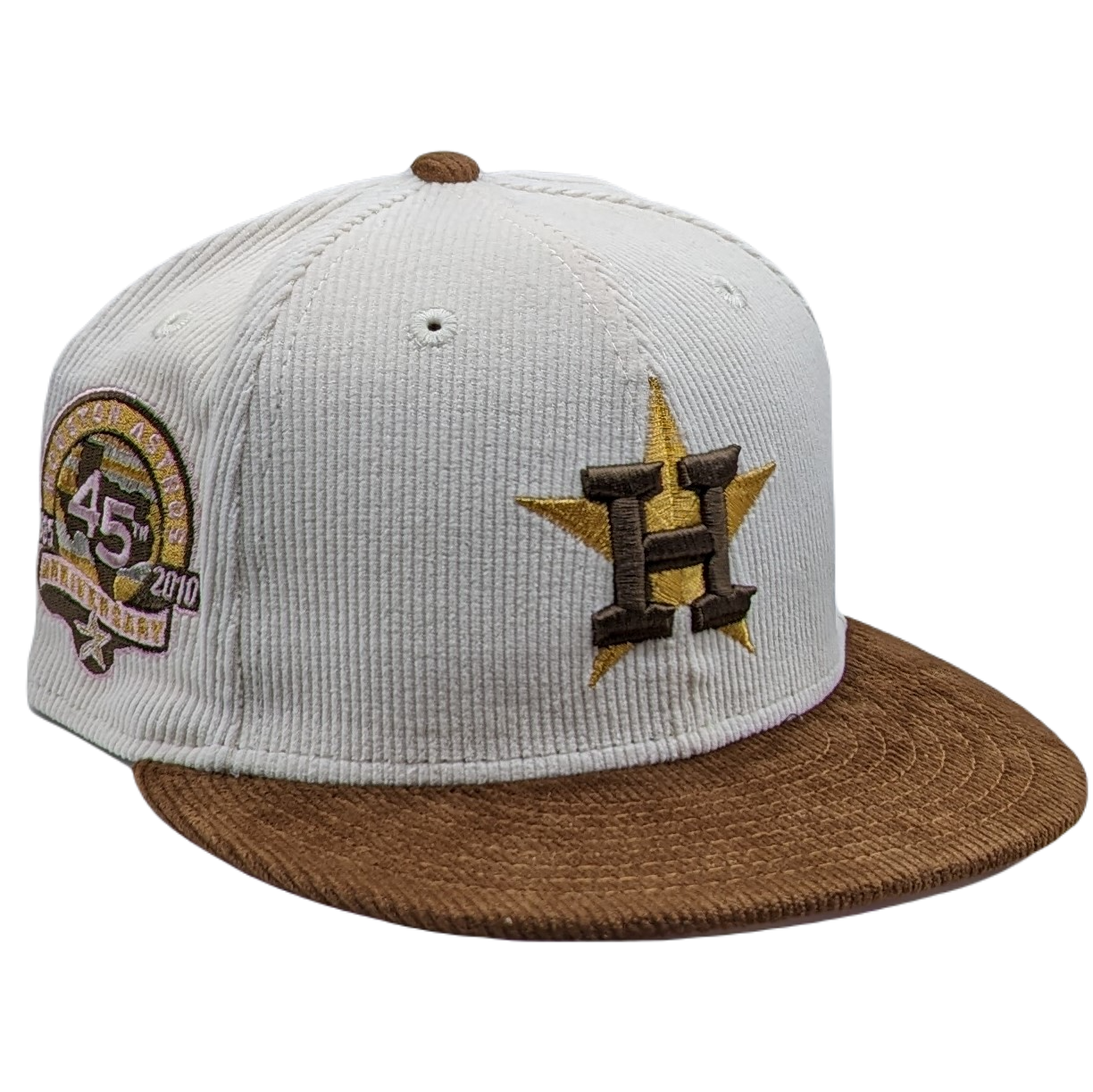 NEW ERA 59FIFTY MLB HOUSTON ASTROS 45TH ANNIVERSARY CORDUROY WALNUT / – FAM