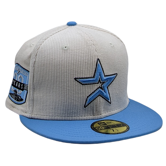 New Era 59Fifty Houston Astros 20th Anniversary Patch Corduroy Fitted Hat