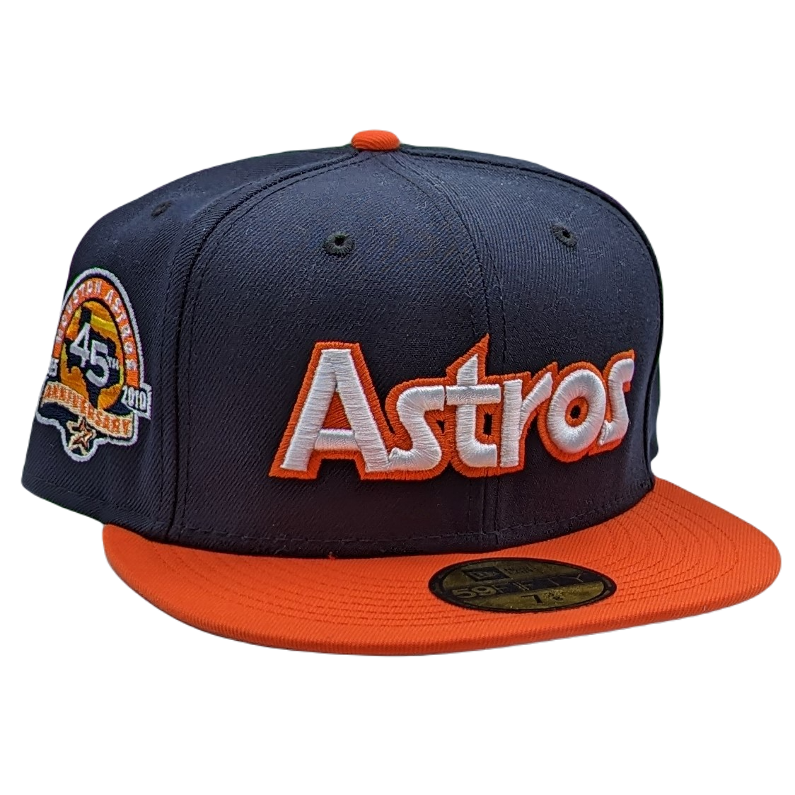 New Era 59Fifty Houston Astros 45th Anniversary Patch Fitted Hat