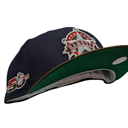 New Era 59Fifty Texas Rangers 50th Anniversary Patch Fitted Hat