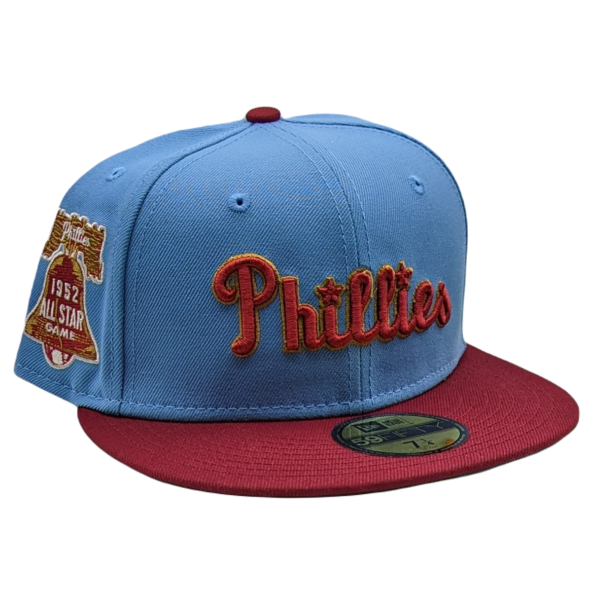 New Era 59FIFTY Philadelphia Phillies 1952 All-Star Game Patch Fitted Hat 7 1/8