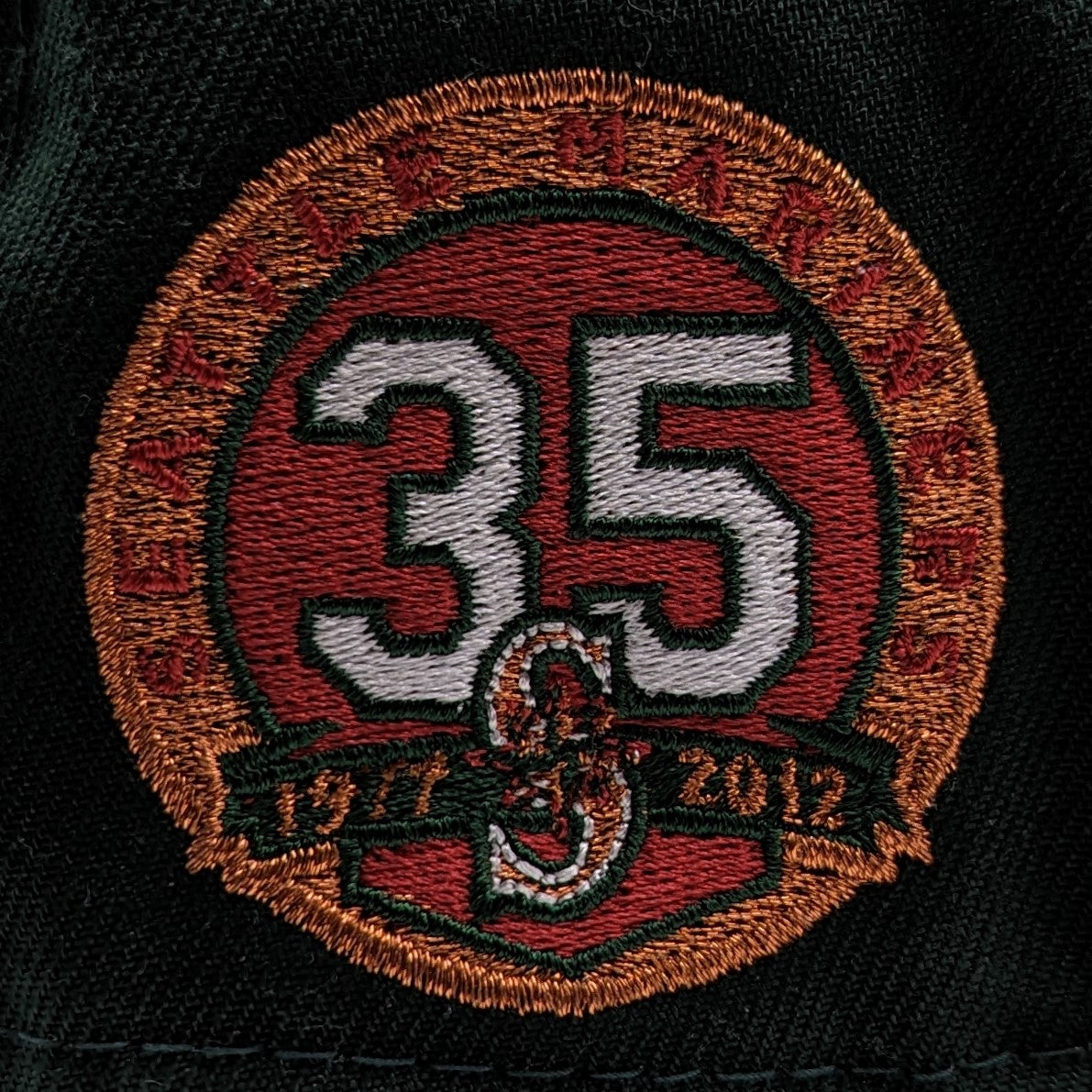 New Era 59Fifty Seattle Mariners 35th Anniversary Patch Fitted Hat