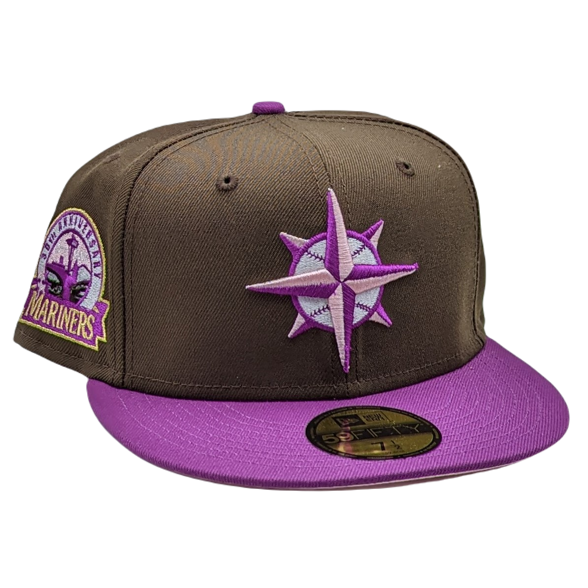 New Era 59Fifty Seattle Mariners 30th Anniversary Patch Fitted Hat
