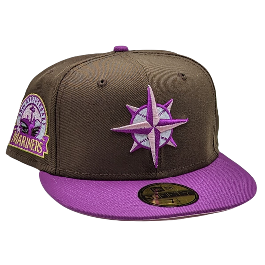 New Era 59Fifty Seattle Mariners 30th Anniversary Patch Fitted Hat