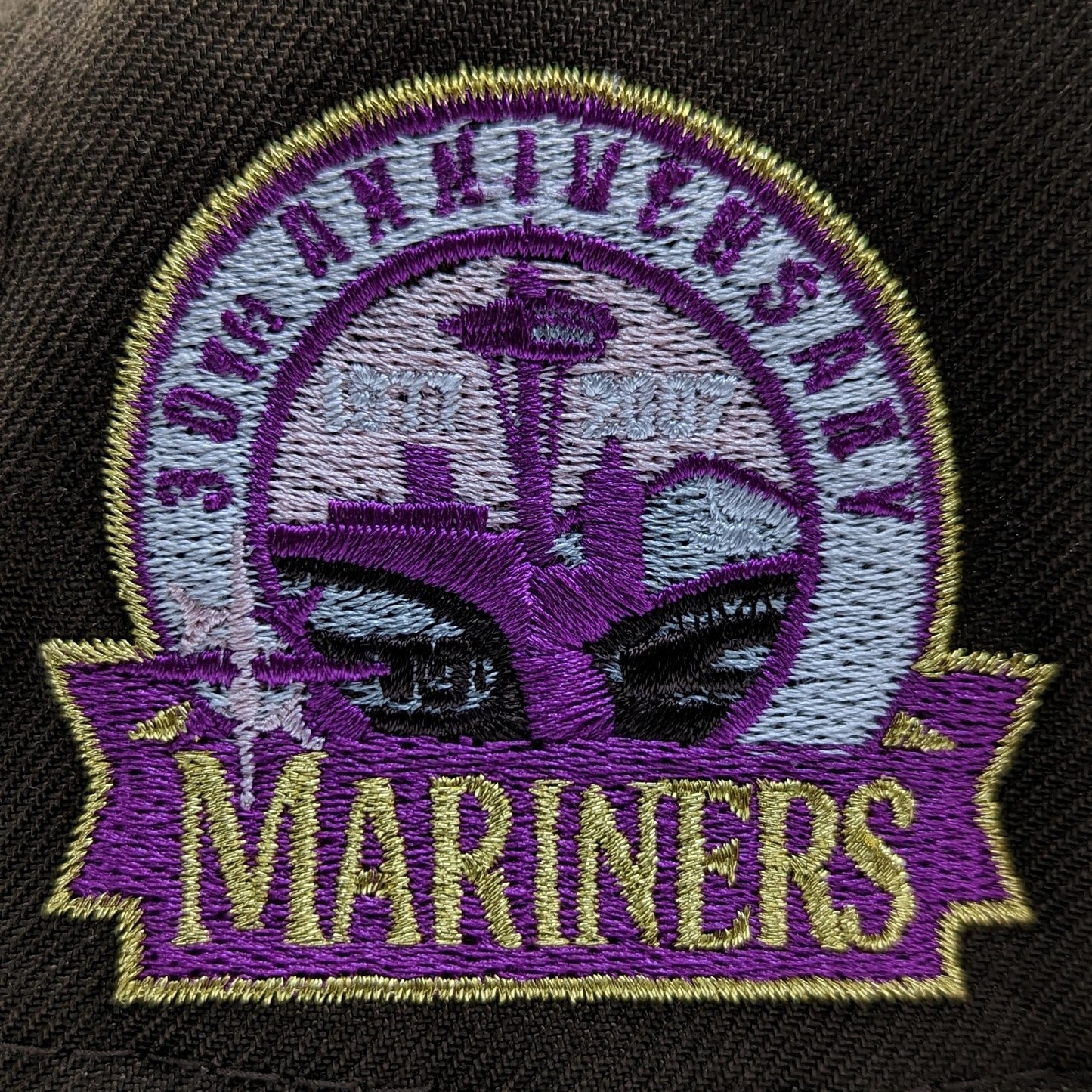 New Era 59Fifty Seattle Mariners 30th Anniversary Patch Fitted Hat