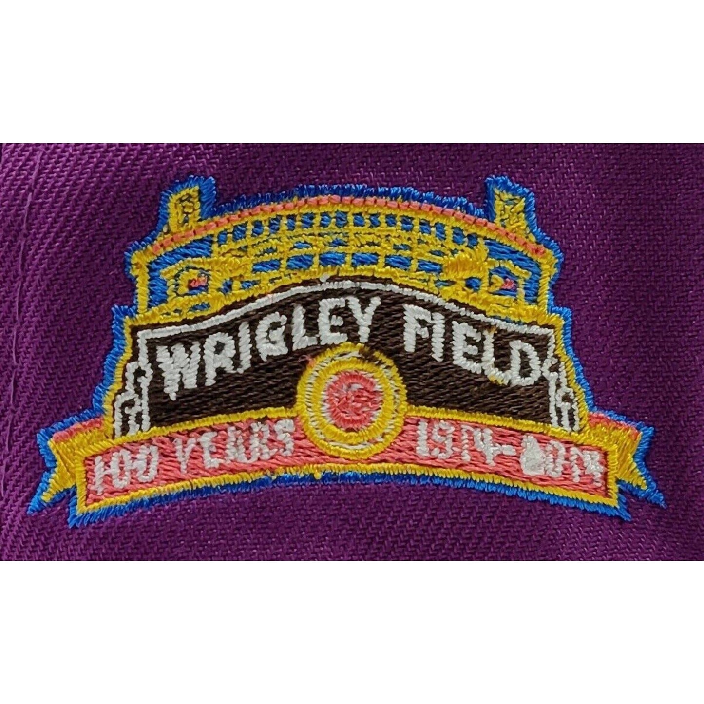 New Era 59Fifty Chicago Cubs Wrigley Field Patch Fitted Hat