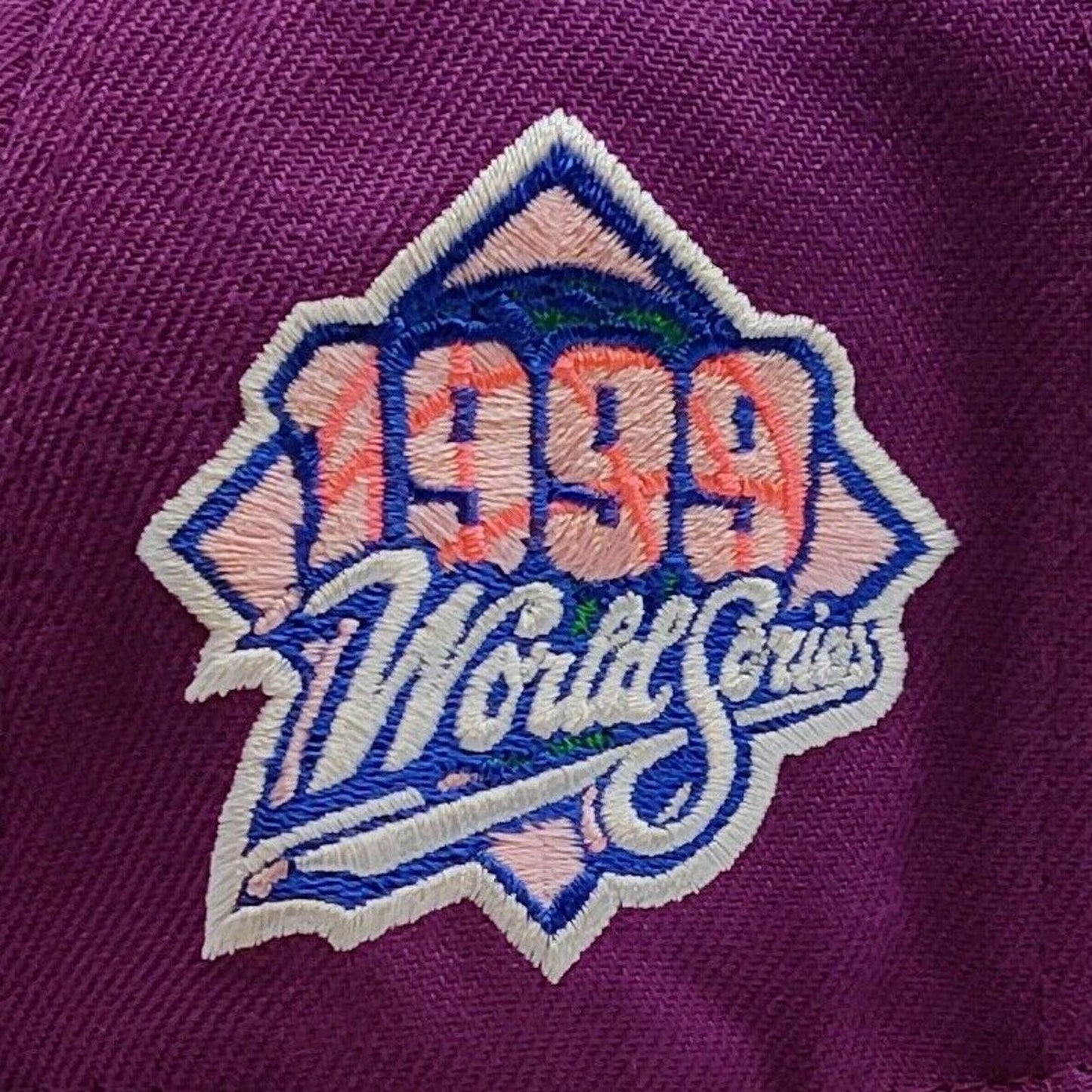 New Era 59Fifty Atlanta Braves 1999 World Series Patch Fitted Hat