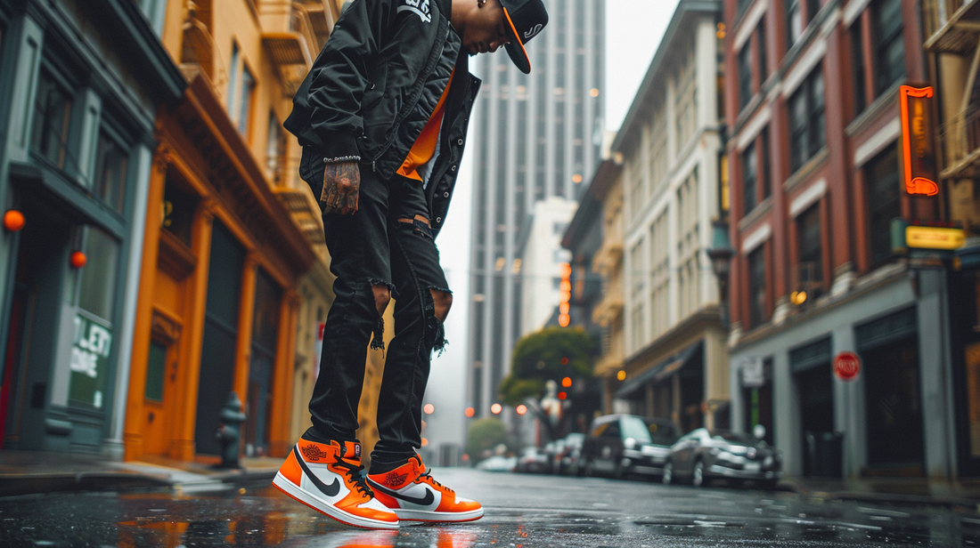 The Ultimate Guide to Pairing Orange and Black Sneakers with SF Giants Fitted Hats