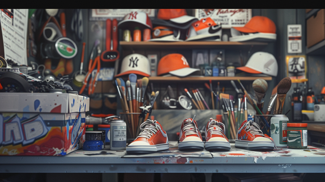 Creating Custom Sneakers That Match Your MLB Hat Collection