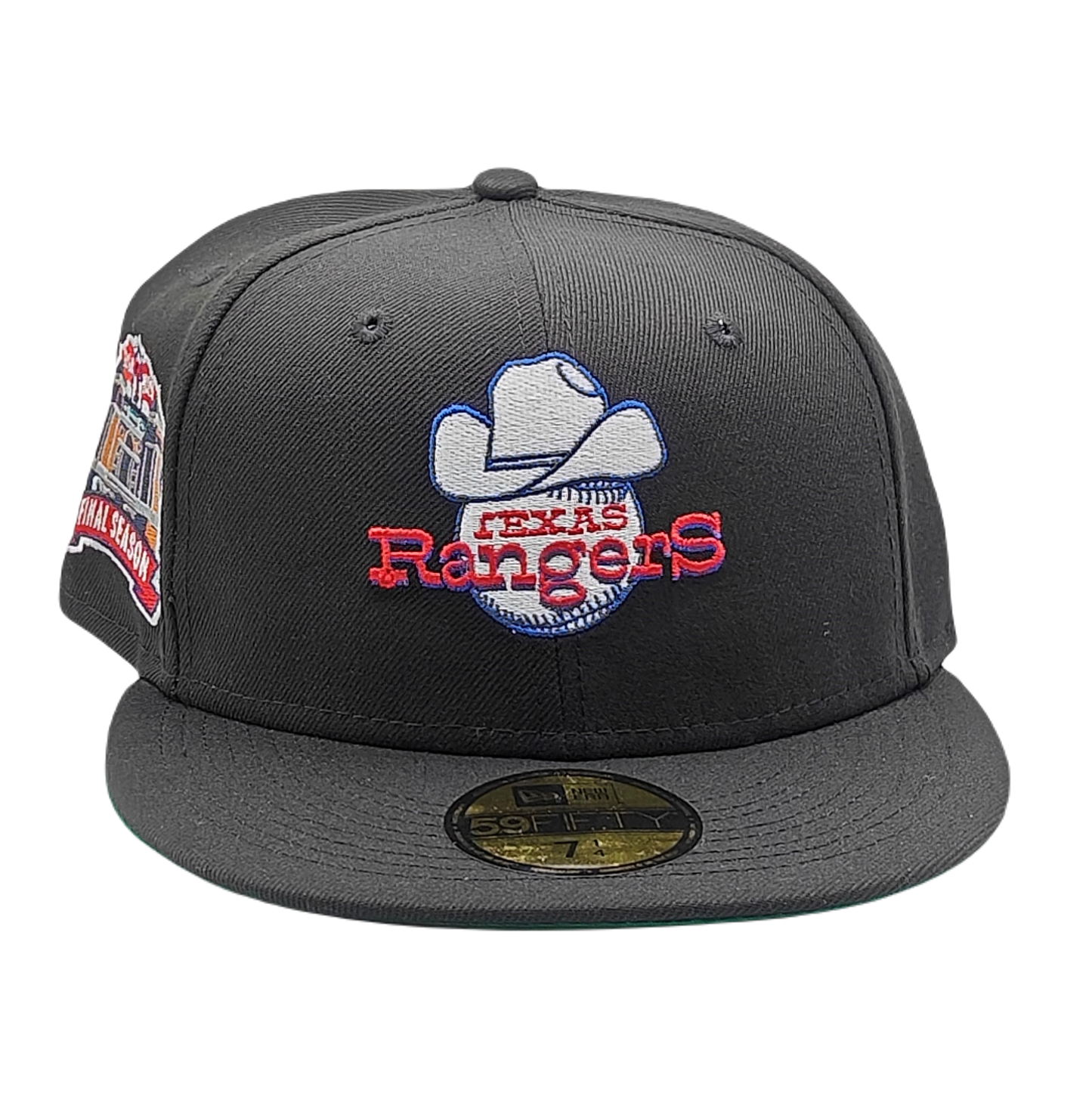 New Era 59Fifty Texas Rangers Final Season Patch Fitted Hat