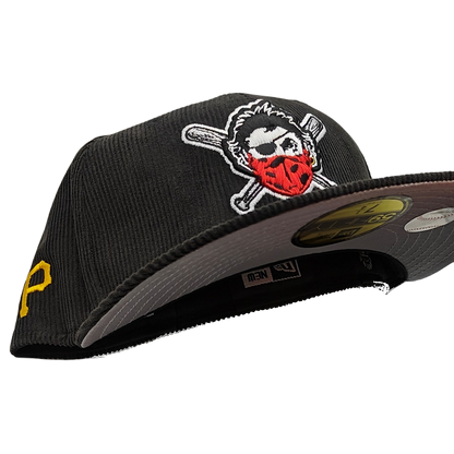 New Era 59Fifty Covid Mask Pittsburgh Pirates Corduroy Fitted Hat