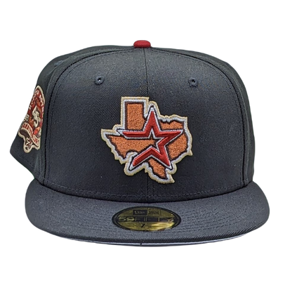 Houston Astros 2005 World Series Brick Red 59Fifty Fitted Hat by