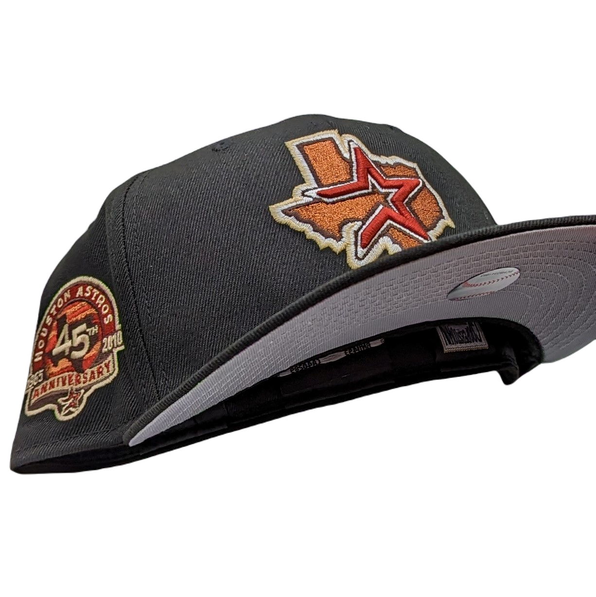 New Era 59Fifty Houston Astros 45th Anniversary Patch Fitted Hat