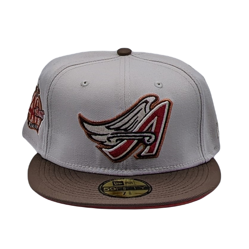 New Era 59Fifty Anaheim Angels 40th Anniversary Patch Fitted Hat