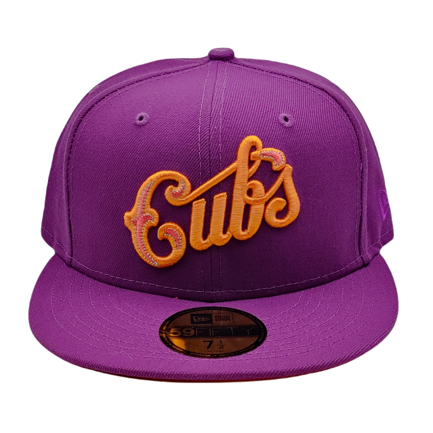 Chicago Cubs New Era Retro Jersey Script 59FIFTY Fitted Hat - White