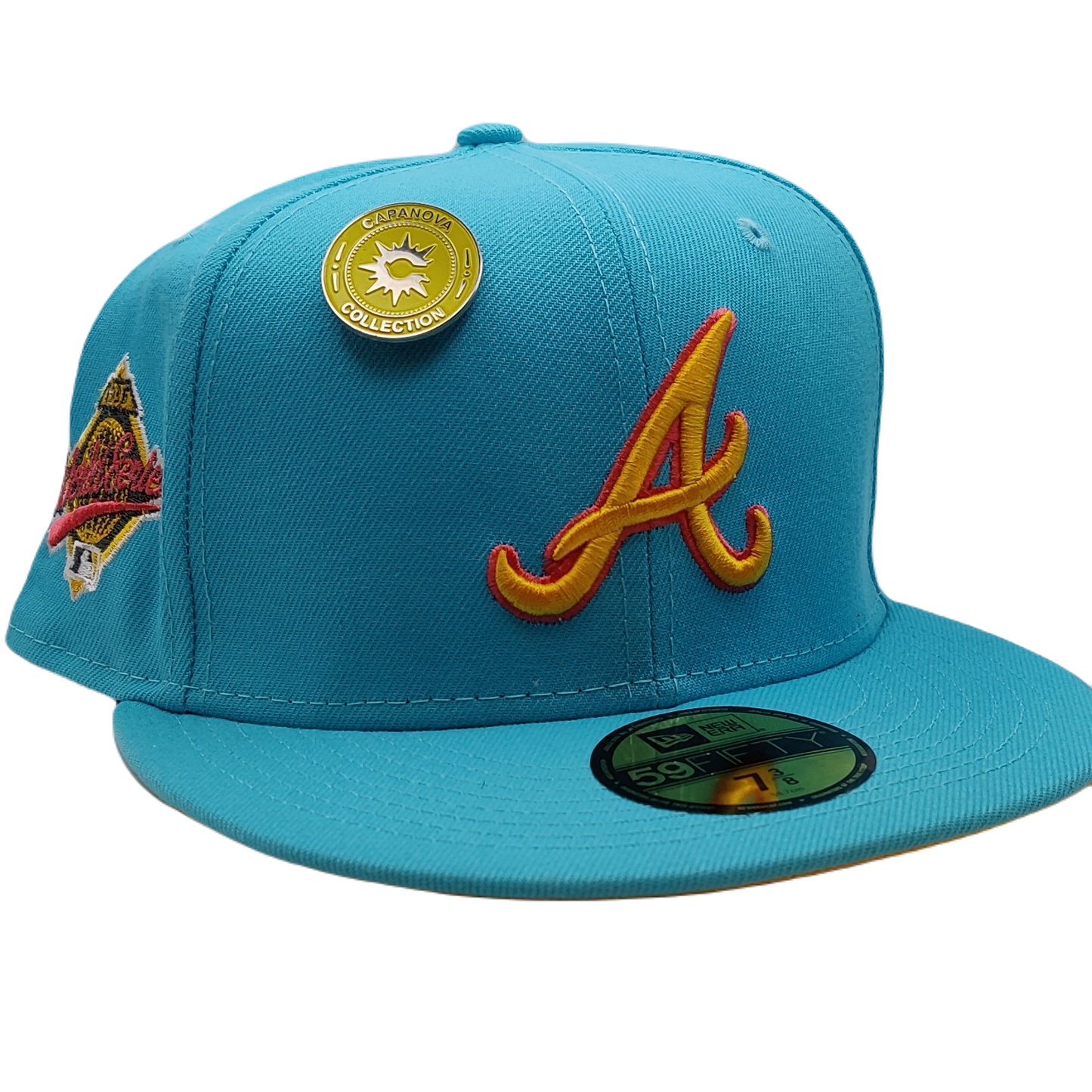 New Era 59Fifty Atlanta Braves Sweet Tooth 1995 World Series Patch Fitted Hat