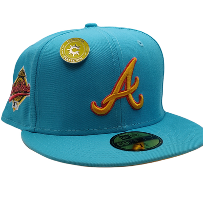New Era 59Fifty Atlanta Braves Sweet Tooth 1995 World Series Patch Fitted Hat