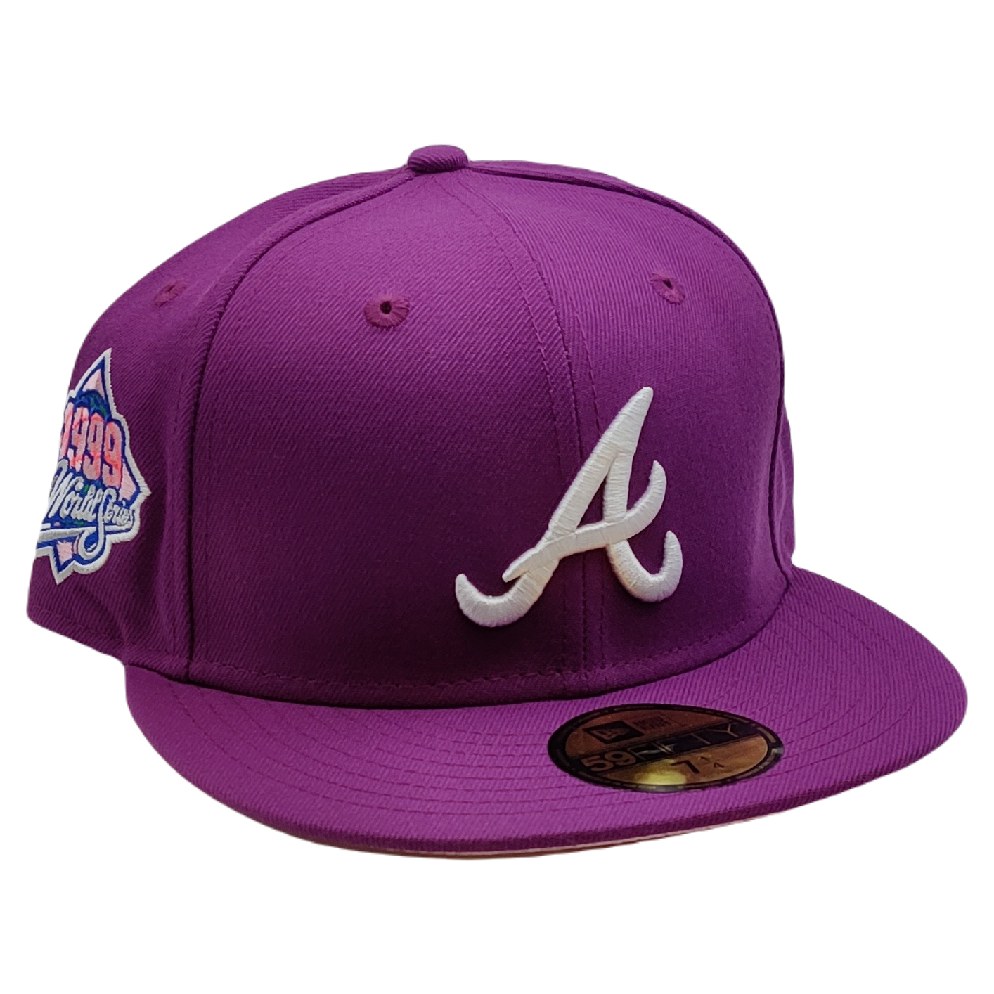 New Era 59Fifty Atlanta Braves 1999 World Series Patch Fitted Hat