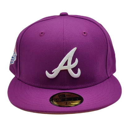 New Era 59Fifty Atlanta Braves 1999 World Series Patch Fitted Hat