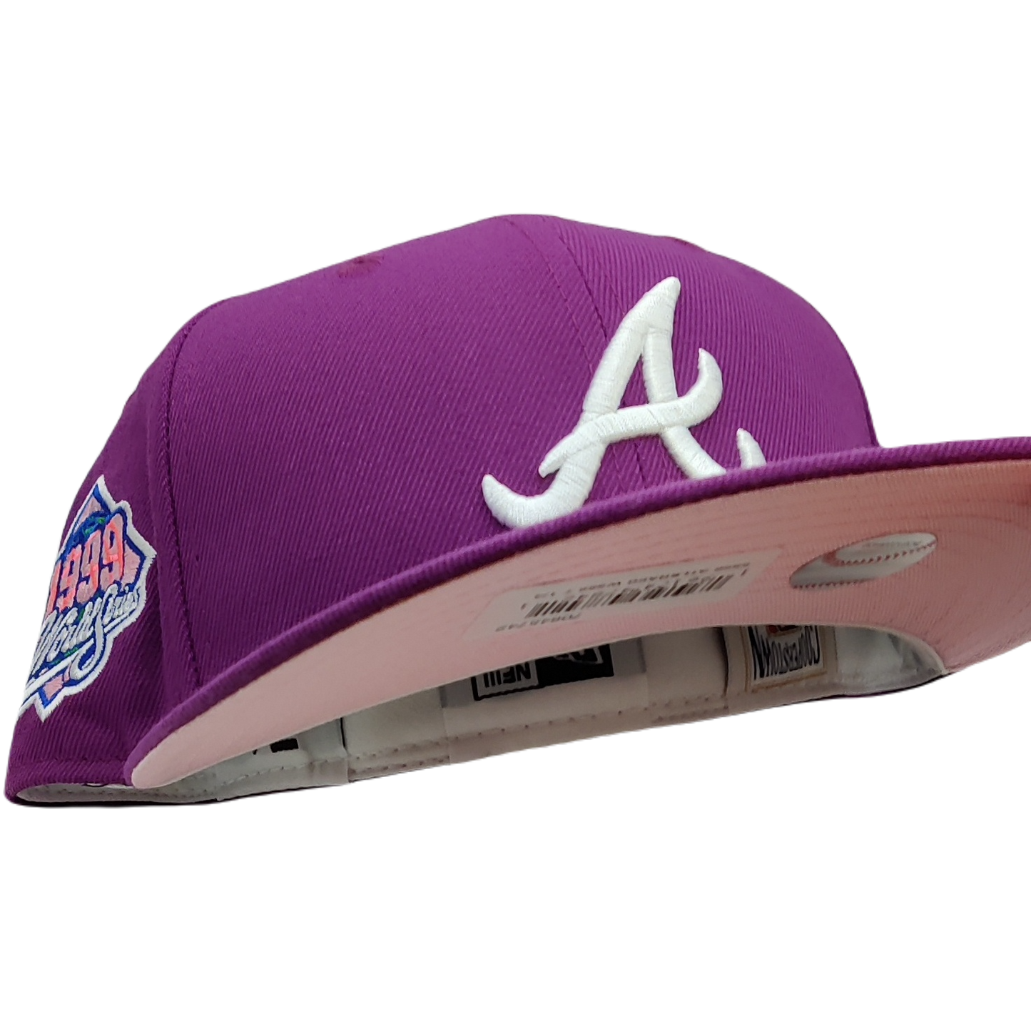 New Era 59Fifty Atlanta Braves 1999 World Series Patch Fitted Hat