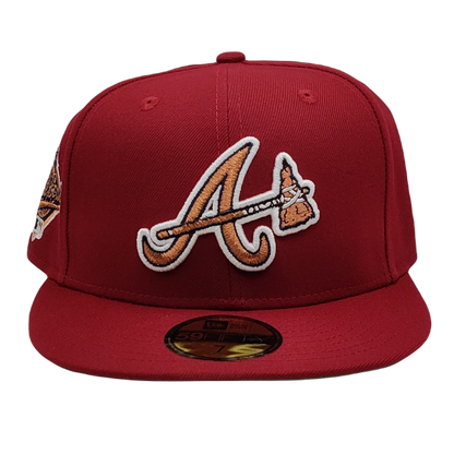 New Era Offset Offset New Era Cap Peach Atlanta Braves TURNER