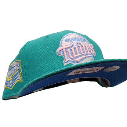New Era 59Fifty Minnesota Twins HHH Metrodome Patch Fitted Hat