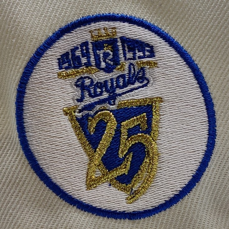 New Era 59Fifty Kansas City Royals 25th Anniversary Patch Fitted Hat