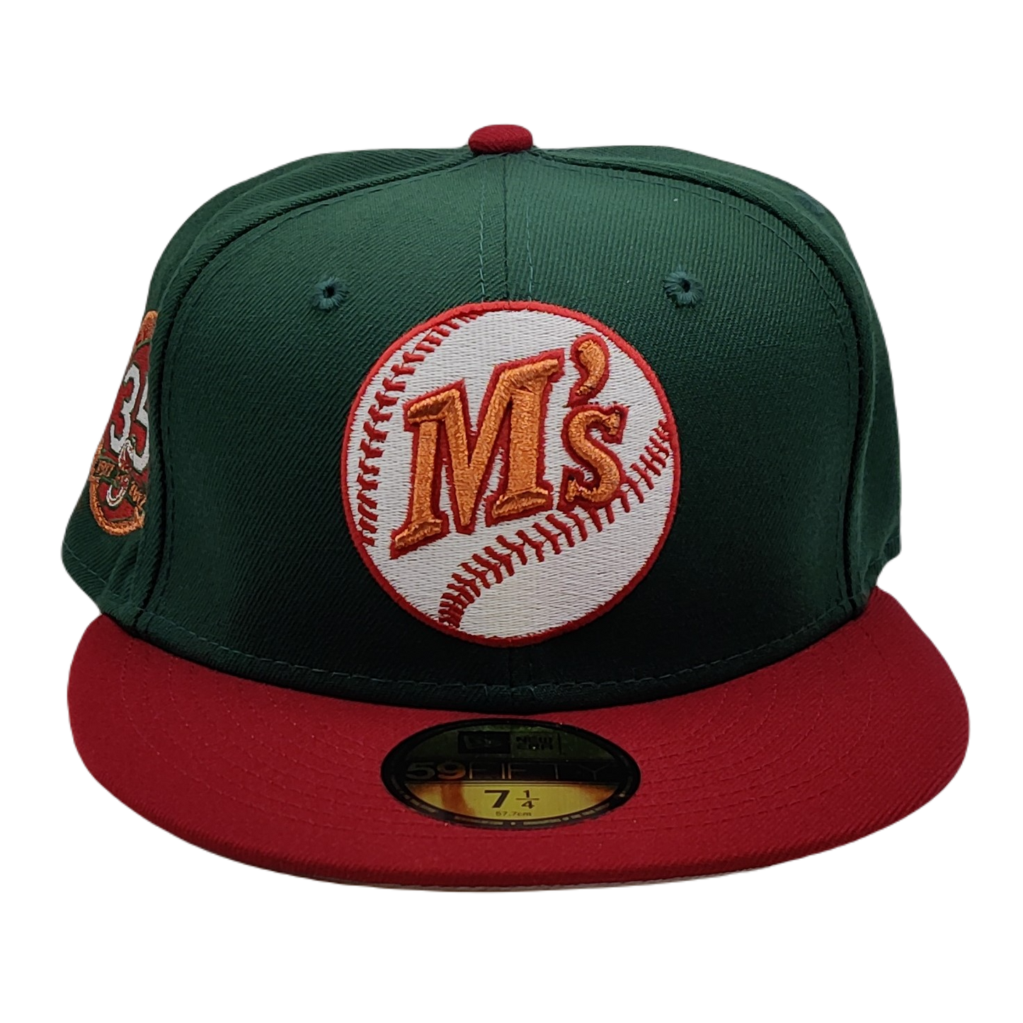 New Era 59Fifty Seattle Mariners 35th Anniversary Patch Fitted Hat
